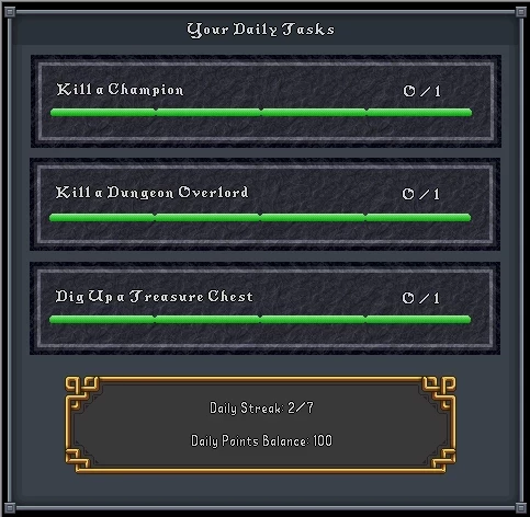 Ultima Online Free Server Daily Task System With Rewards Shop